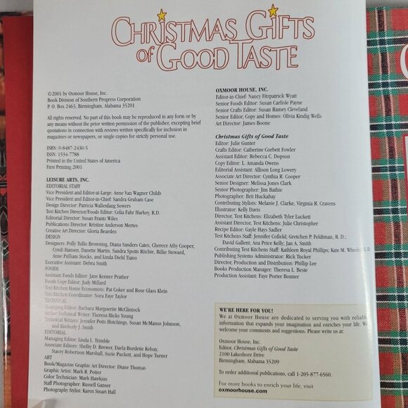 Leisure Arts Christmas Gifts of Good Taste Cookbooks Lot of 2 Savory Dessert VTG - Picture 6 of 13